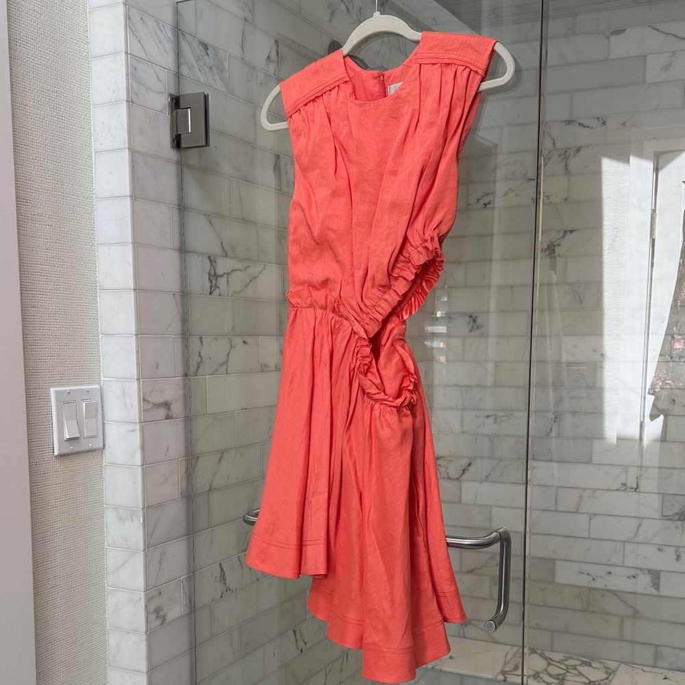 Aje designer Coral Sleeveless Dress. Australian size 8. Never worn!